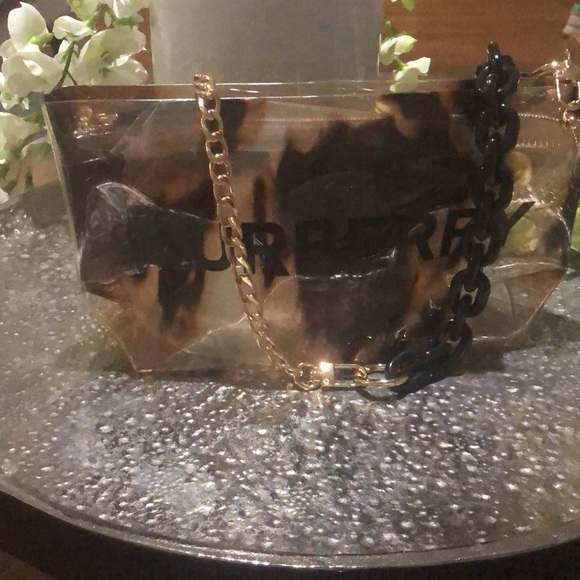 Burberry cosmetics bag in to shoulder bag - Picture 1 of 10
